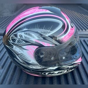 HJC Full Face Motorcycle Helmet, Size Medium